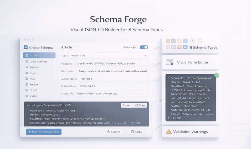 Schema Forge preview