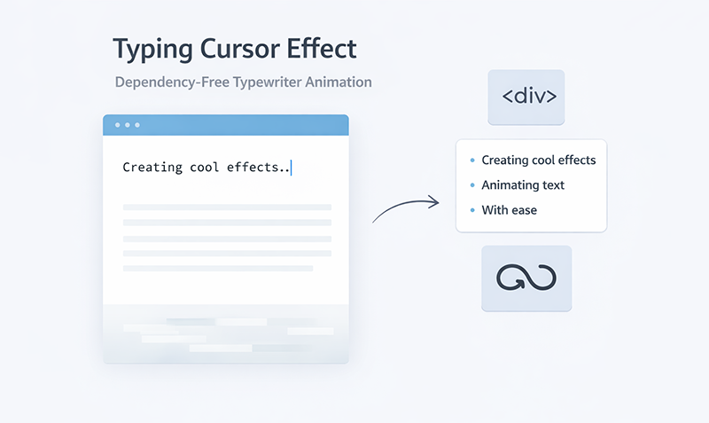Typing Cursor Effect preview